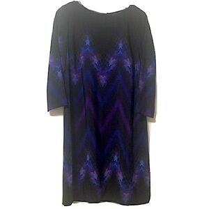 Tahari size 6 dress with 3/4 length sleeves